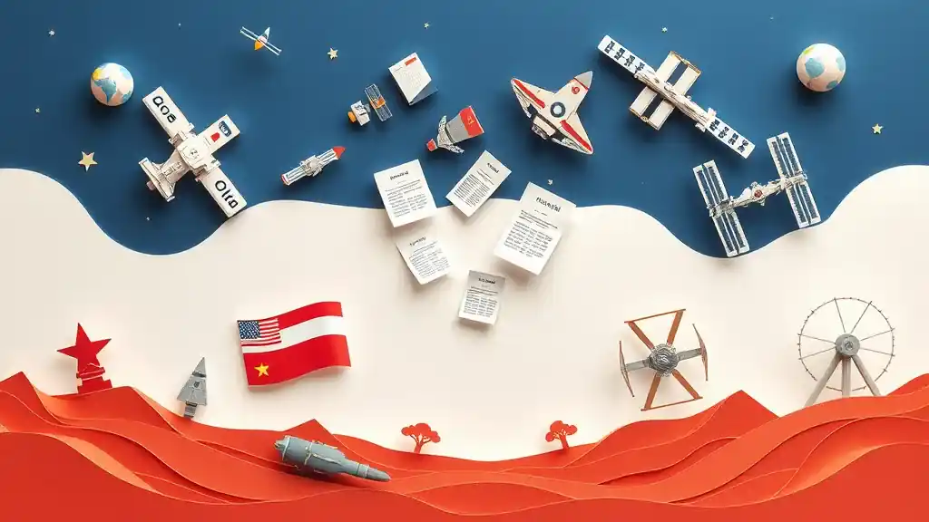 How Did Space Law Emerge from Cold War Geopolitics?